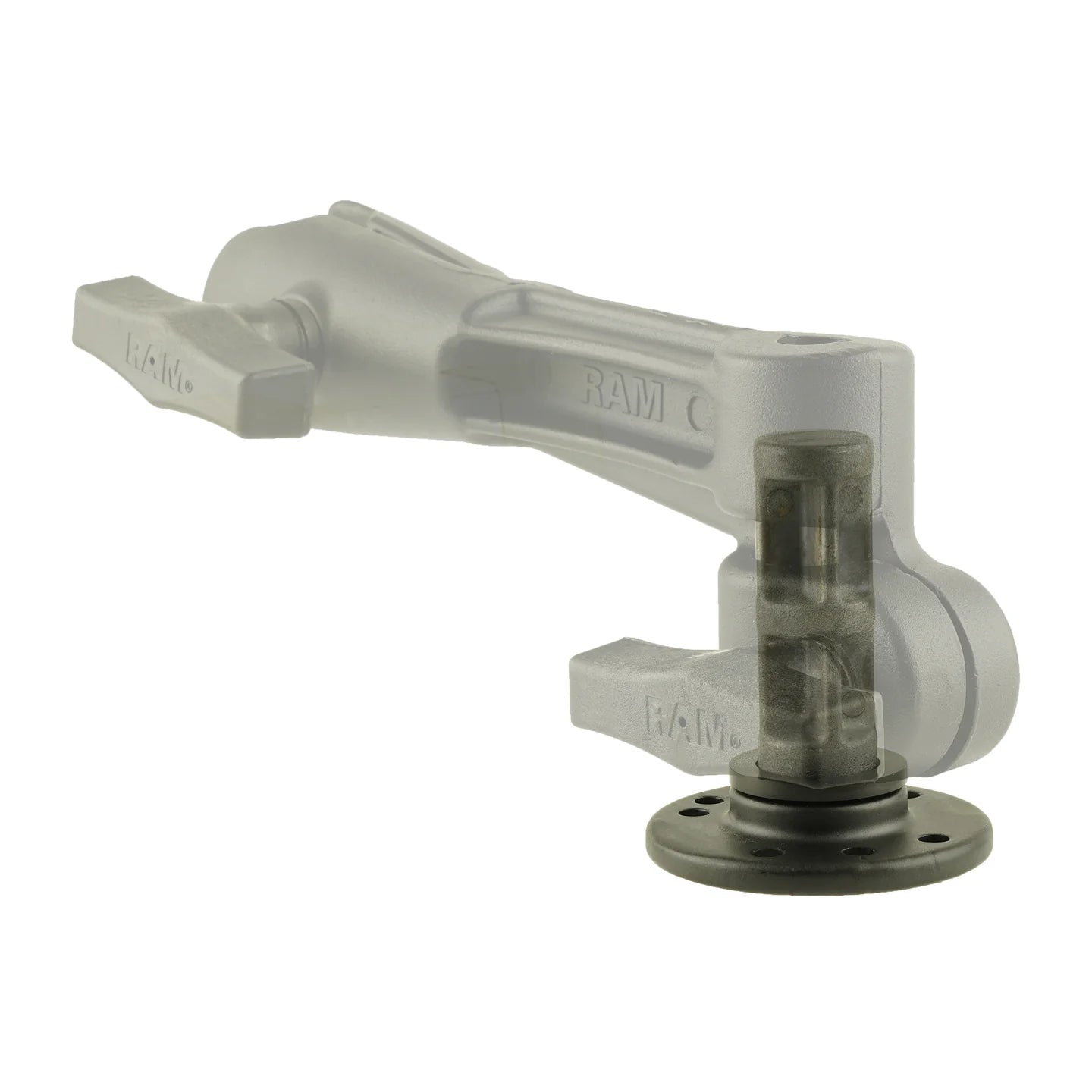RAM UNPKD POD III 1/2" Pipe Post (RAM-316-TU)