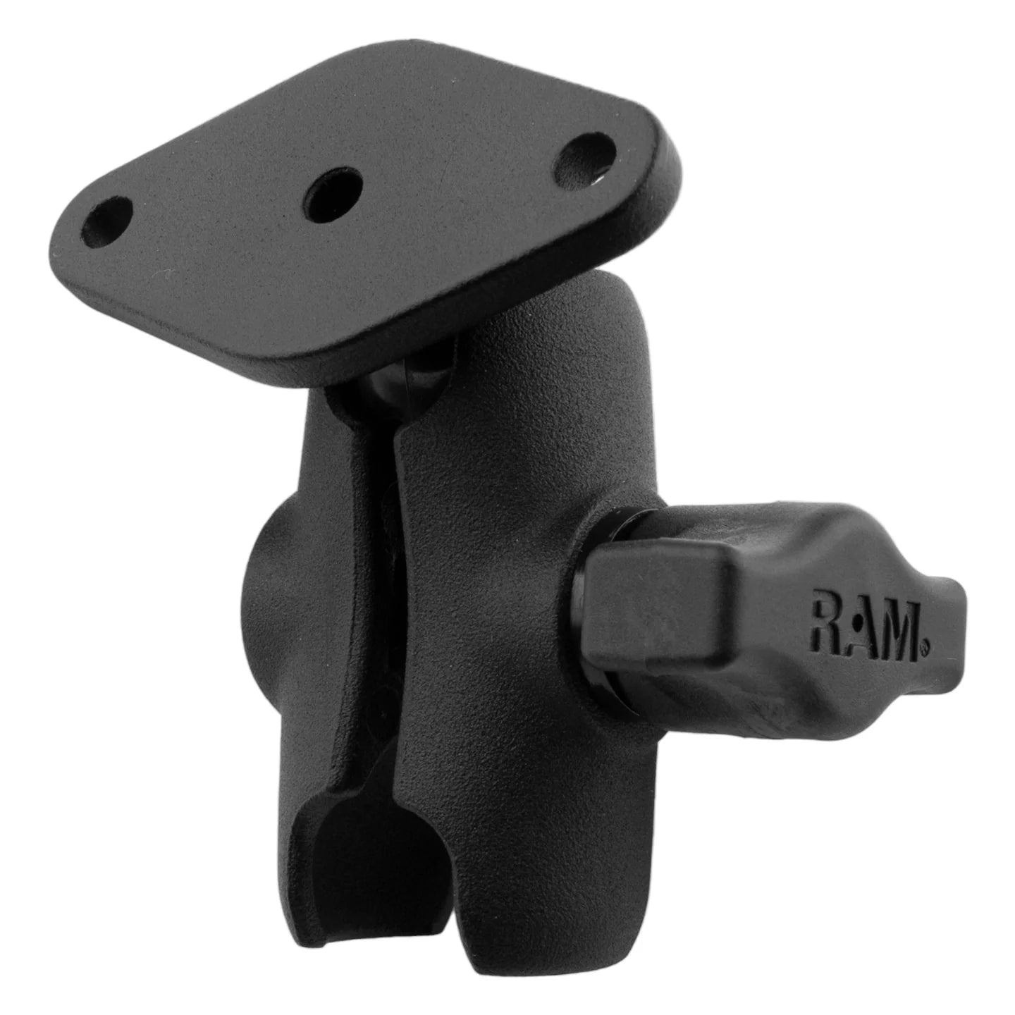 RAM® Double Socket Arm with Diamond Plate (RAM-B-103-A-238U)