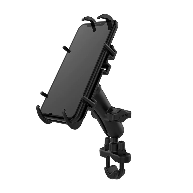 RAM® Quick-Grip™ Phone Mount with Handlebar U-Bolt Base (RAM-B-149Z-PD3U)