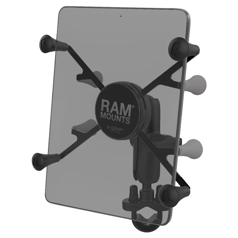 RAM Handlebar U-Bolt Mount with Universal RAM® X-Grip® Cradle for 7"-8" Tablets (RAM-B-149Z-UN8U)