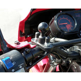 RAM 1" Ball with Steel U-bolt Rail Base (RAM-B-231U)