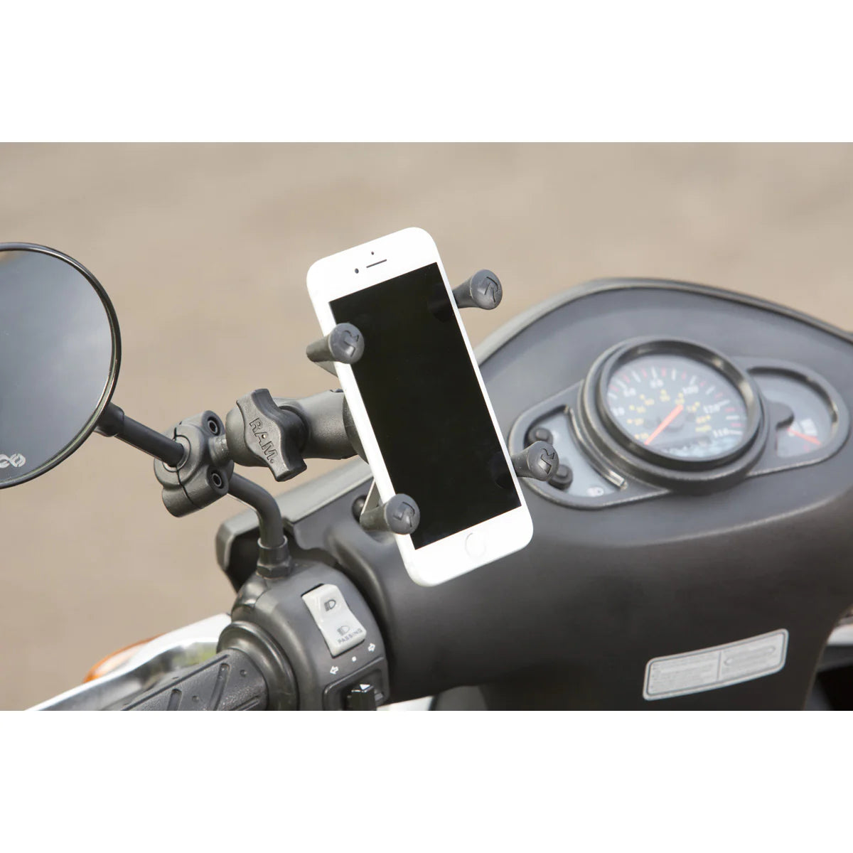 RAM® X-Grip® Phone Mount with RAM® Torque™ Small Rail Base (RAM-B-408-37-62-A-UN7U)