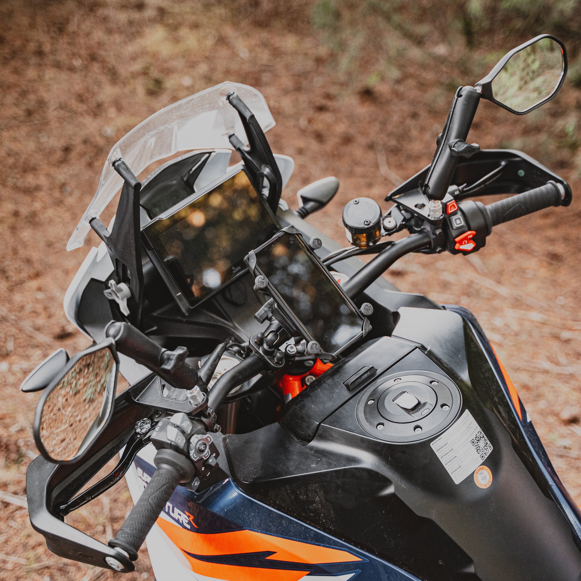 RAM® Tough-Mirror™ Left & Right Mirrors with Ball (RAM-B-465RL)