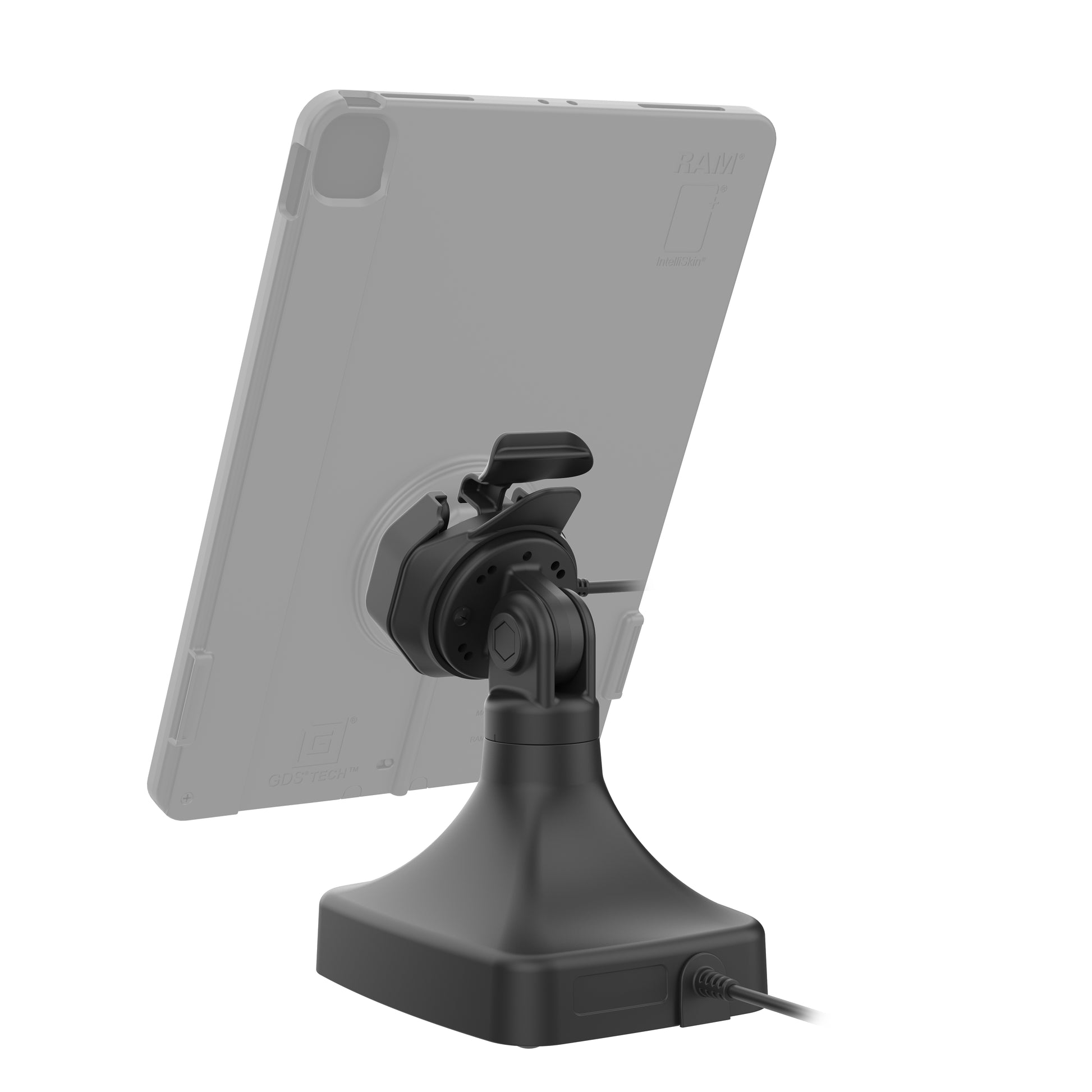 GDS® Uni-Conn™ Powered Tilt & Swivel Dock with PoE (RAM-GDS-DOCK-D14-U3E)