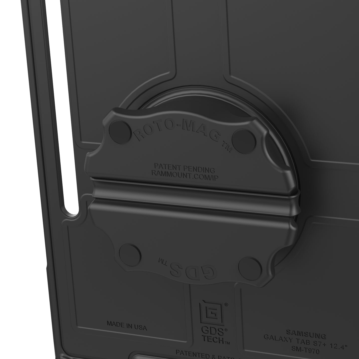 GDS® Roto-Mag™ 3-in-1 Accessory with Grip Handle, Hand Strap & Magnets (RAM-GDS-ROTO2U)