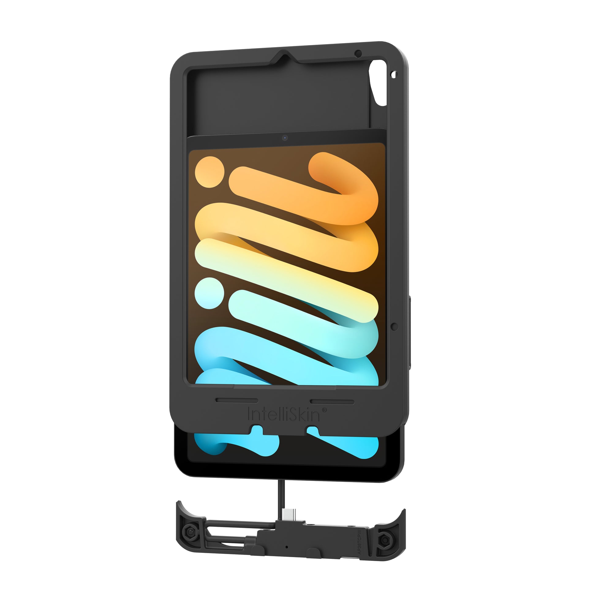 IntelliSkin® Thin-Case™ for iPad mini (A17 Pro) & mini 6 Rear Pogo Pads (RAM-GDS-SKIN-AP36-TCB)
