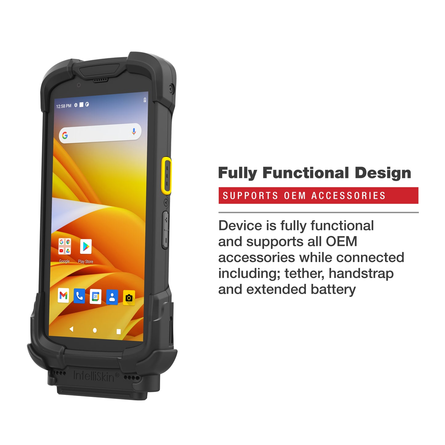 IntelliSkin® Next Gen for Zebra TC73/78 (RAM-GDS-SKIN-ZE35-NG)