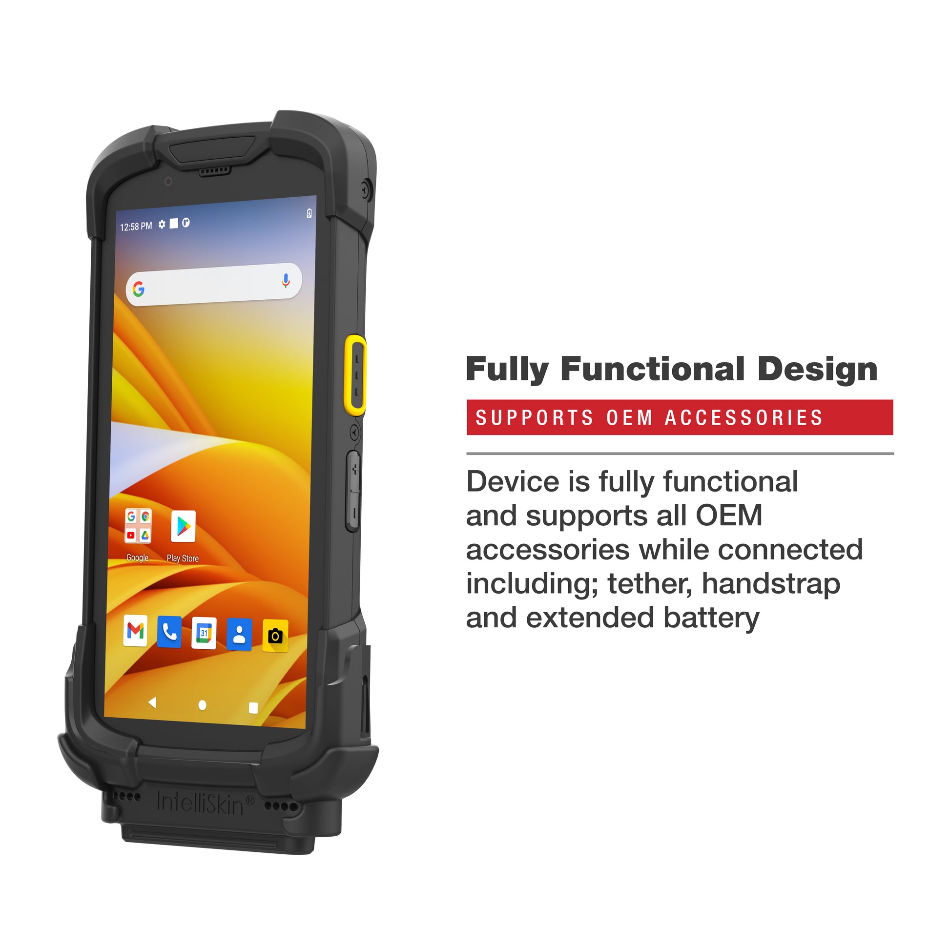 IntelliSkin® Next Gen for Zebra TC73/78 (RAM-GDS-SKIN-ZE35-NG)