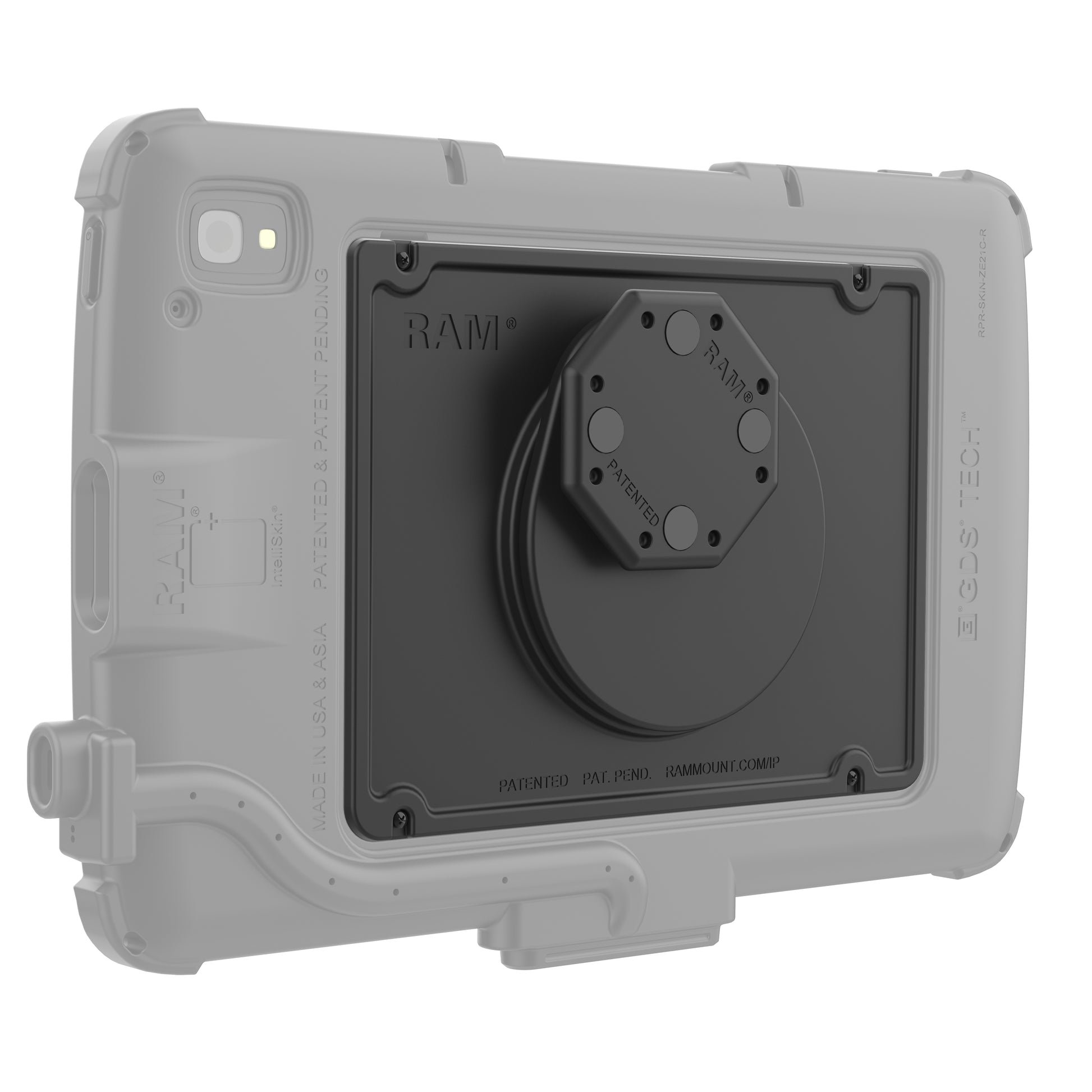 GDS® Uni-Conn™ Adapter for Zebra ET4x 10" Tablet (RAM-GDS-U1-ZE21U)