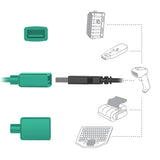 RAM® EZ-Roll'r™ Power & Data Cradle for Samsung Galaxy Tab Active Pro (RAM-HOL-SAM52PDU)