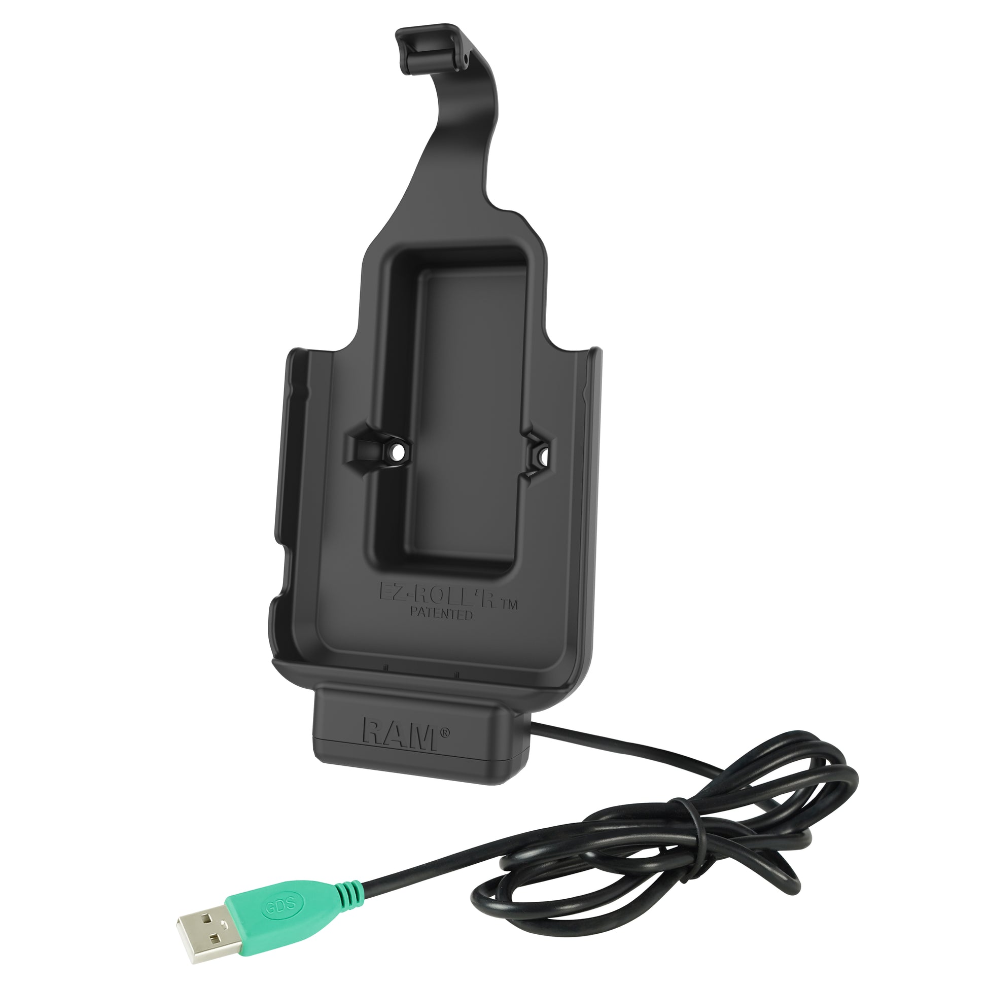 RAM® EZ-Roll'r™ Powered Dock for XCover7 & 6 Pro with OEM or RAM® Skin™ (RAM-HOL-SAM84CP-1U)