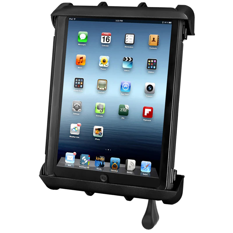 RAM Tab-Lock™ 10" Tablets & iPad 1-4 w/ Heavy Duty Cases Cradle (RAM-HOL-TABL8U)