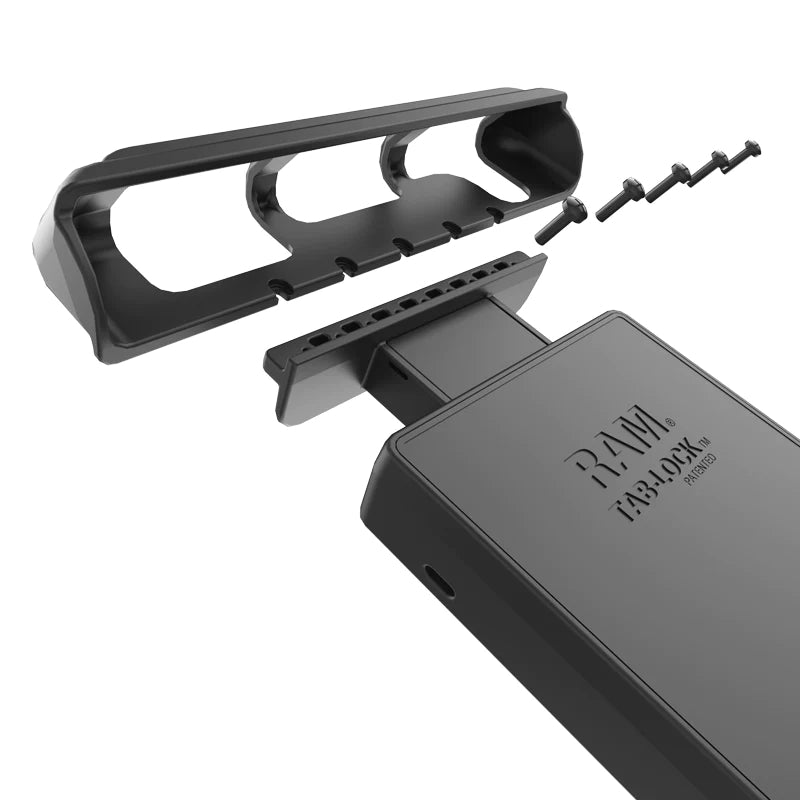 RAM Tab-Lock™ 10" Tablets & iPad 1-4 w/ Heavy Duty Cases Cradle (RAM-HOL-TABL8U)