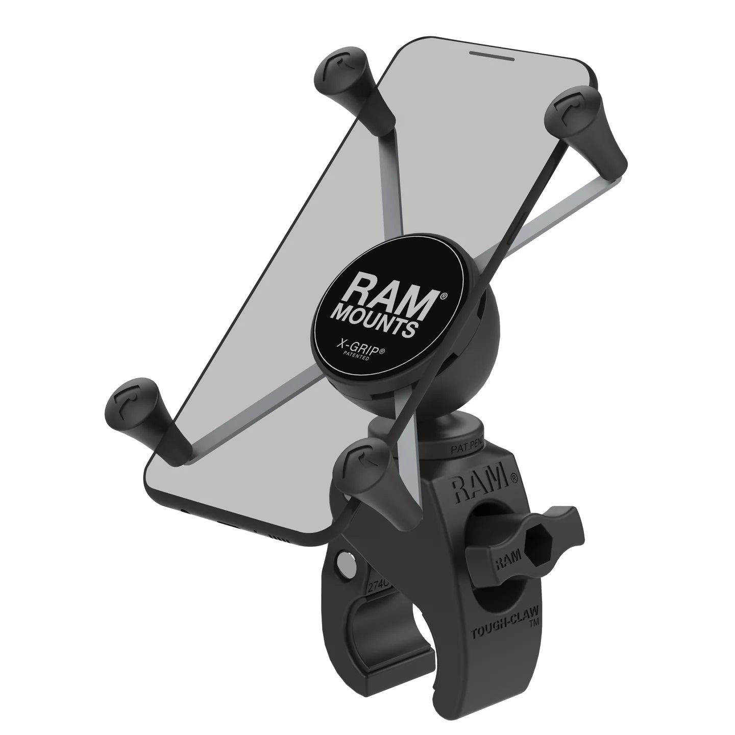 RAM Tough-Claw™ Mount w/ X-Grip® Large Phone Cradle (RAM-HOL-UN10-400U)
