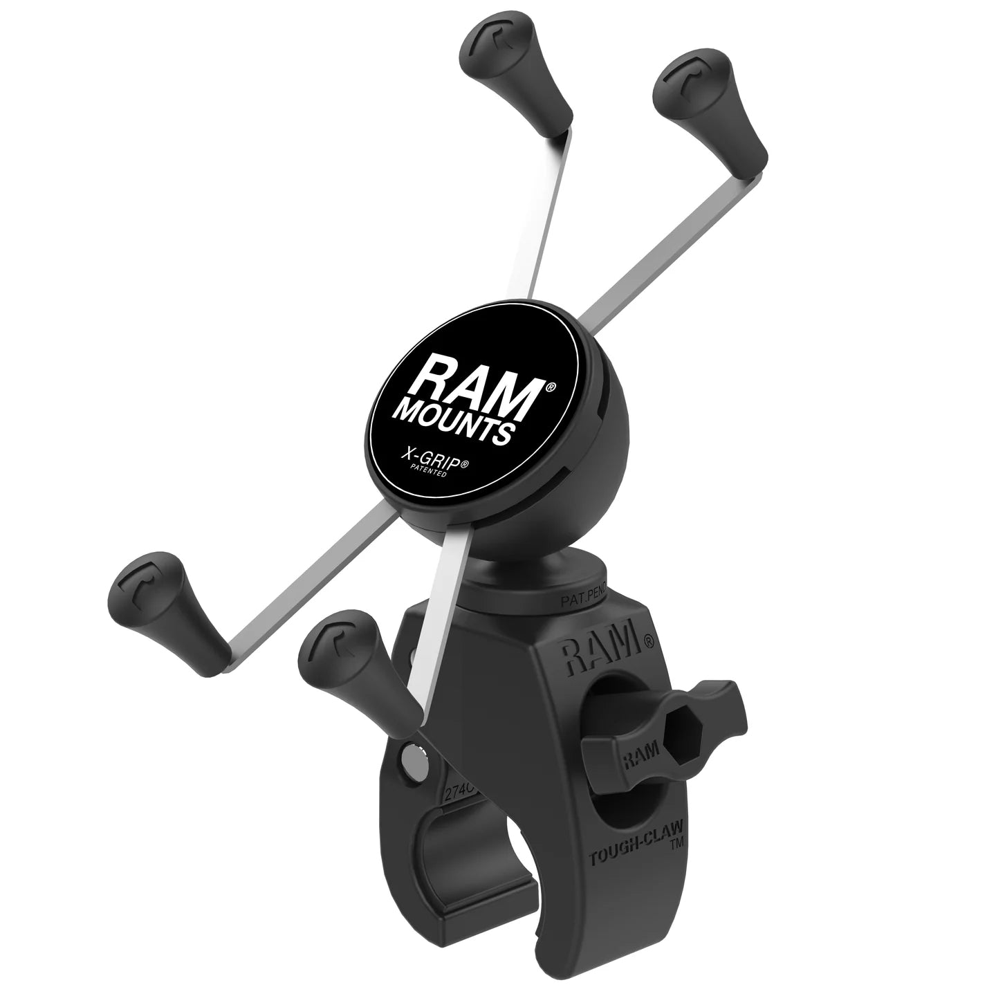 RAM Tough-Claw™ Mount w/ X-Grip® Large Phone Cradle (RAM-HOL-UN10-400U)