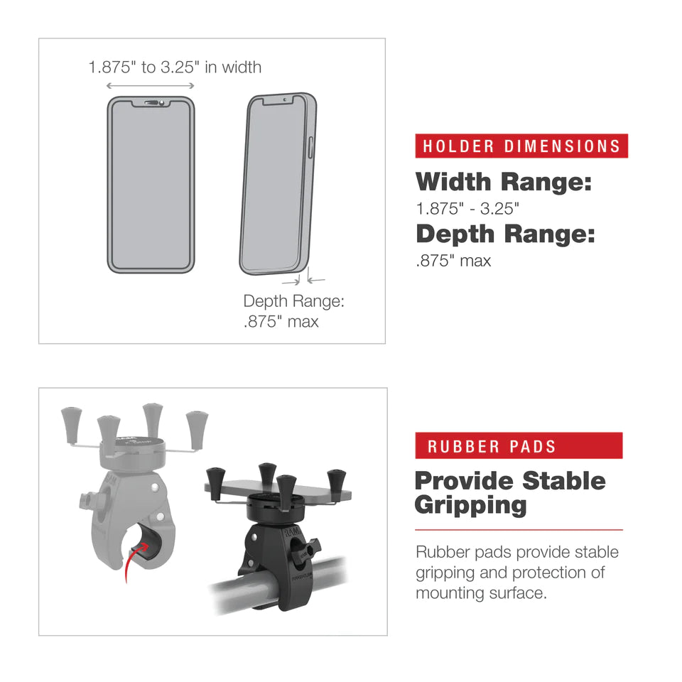UN7 X-Grip Low Profile Tough-Claw