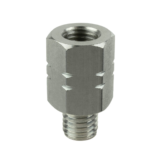RAM® Female M10-1.25 to Male M10-1.5 Thread Adapter - 20mm Long (RAM-M10125-M1015)