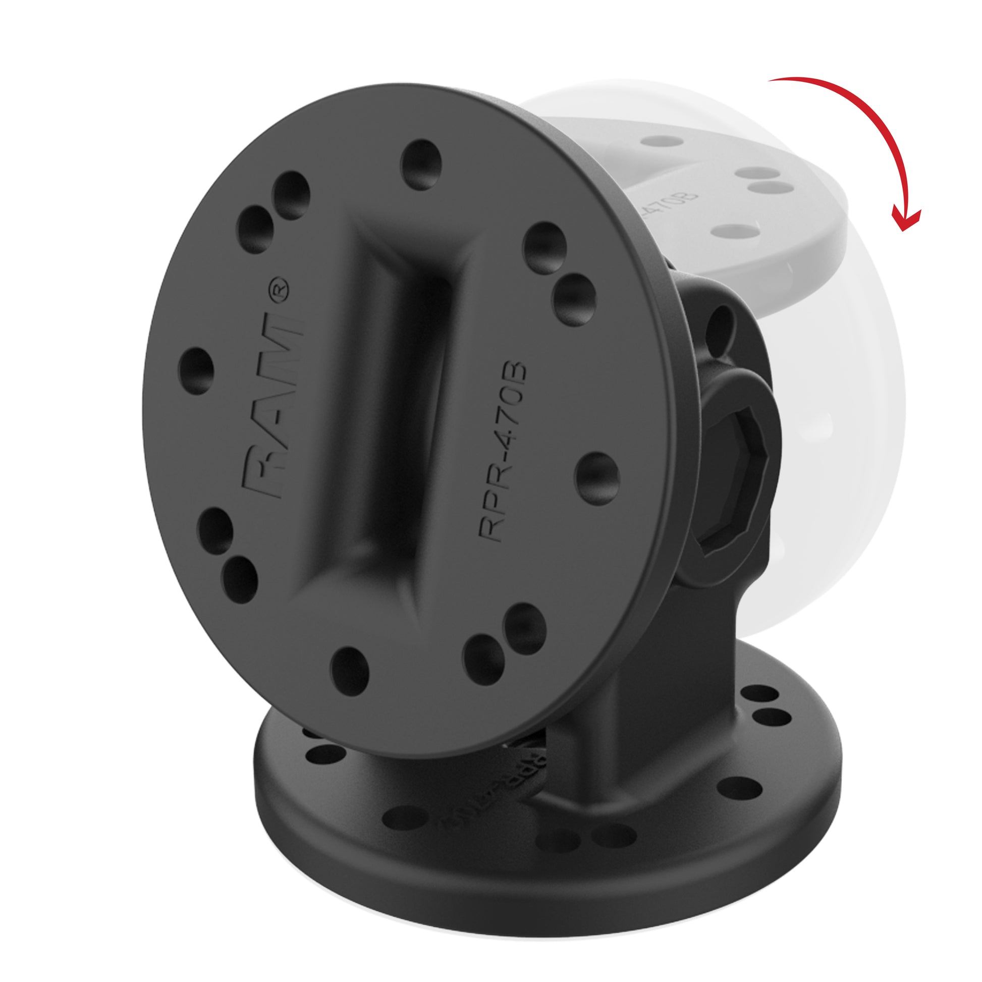 RAM® Single Pivot Mount (RAP-101-PV4-NKU)