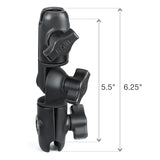 RAM Double Socket Swivel Arm 1" Ball (RAP-B-200-2U) - Image1