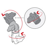 RAM Double Socket Swivel Arm 1" Ball (RAP-B-200-2U) - Image1