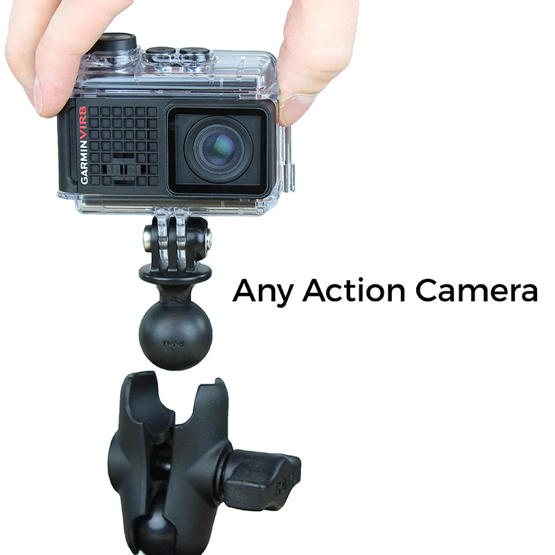 RAM® Ball Adapter for GoPro® Bases with Universal Action Camera Adapter (RAP-B-GOP2-A-GOP1)