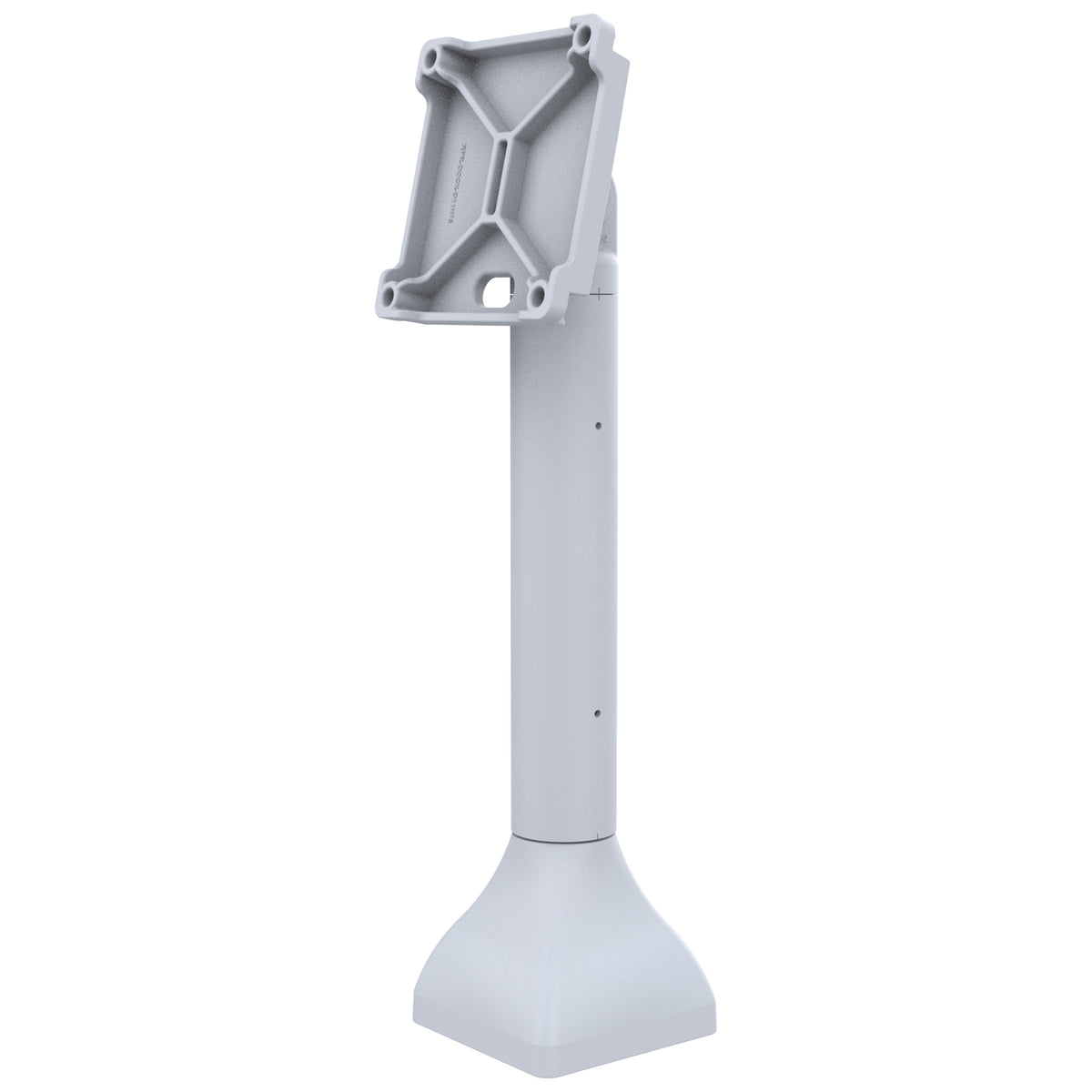 RAM® 14" Pedestal Mount with 100mm VESA & Cable Routing - Gray (RAP-D11H-14-V100-GRY)