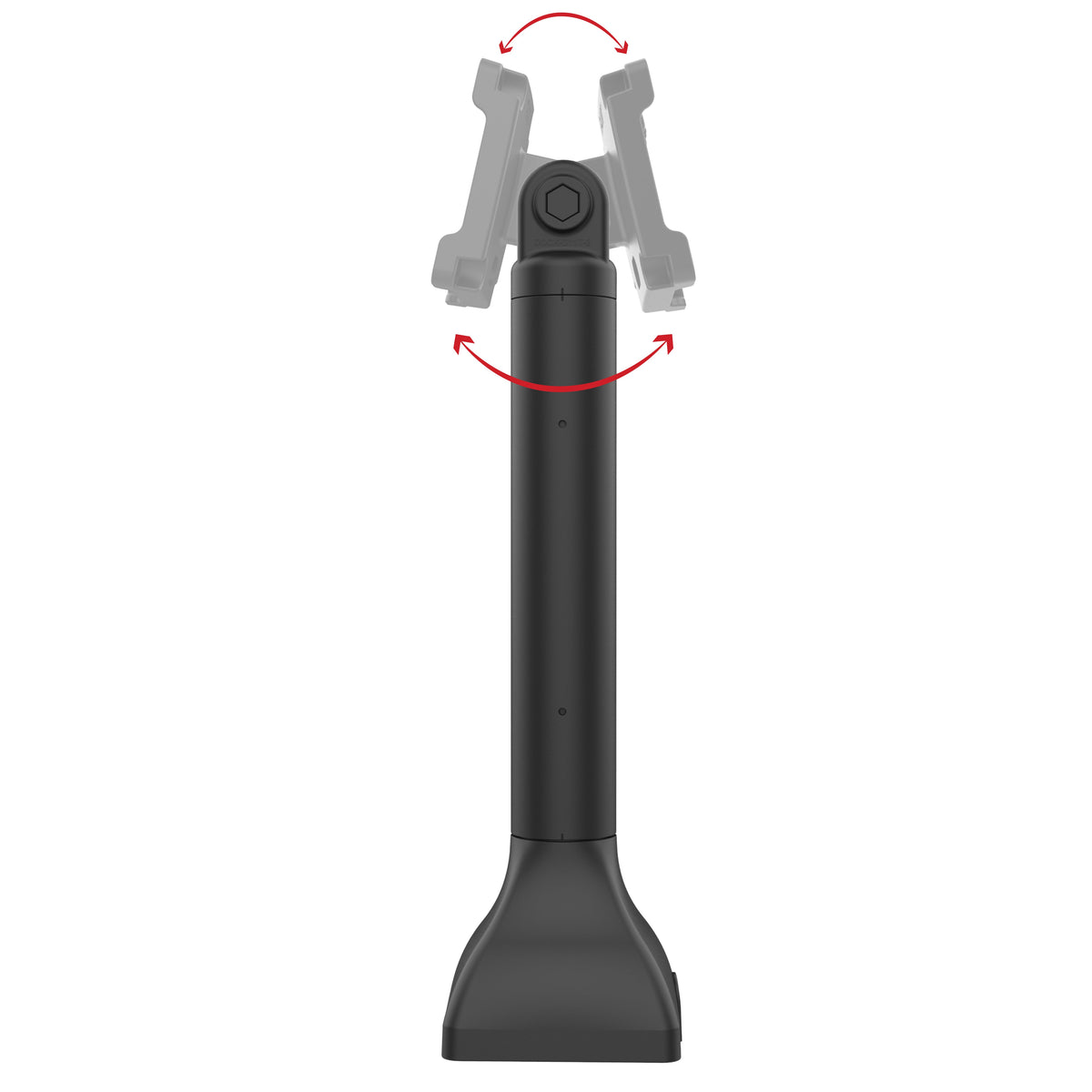 RAM® 14" Pedestal Mount with 75mm VESA & Cable Routing (RAP-D11H-14-V75)