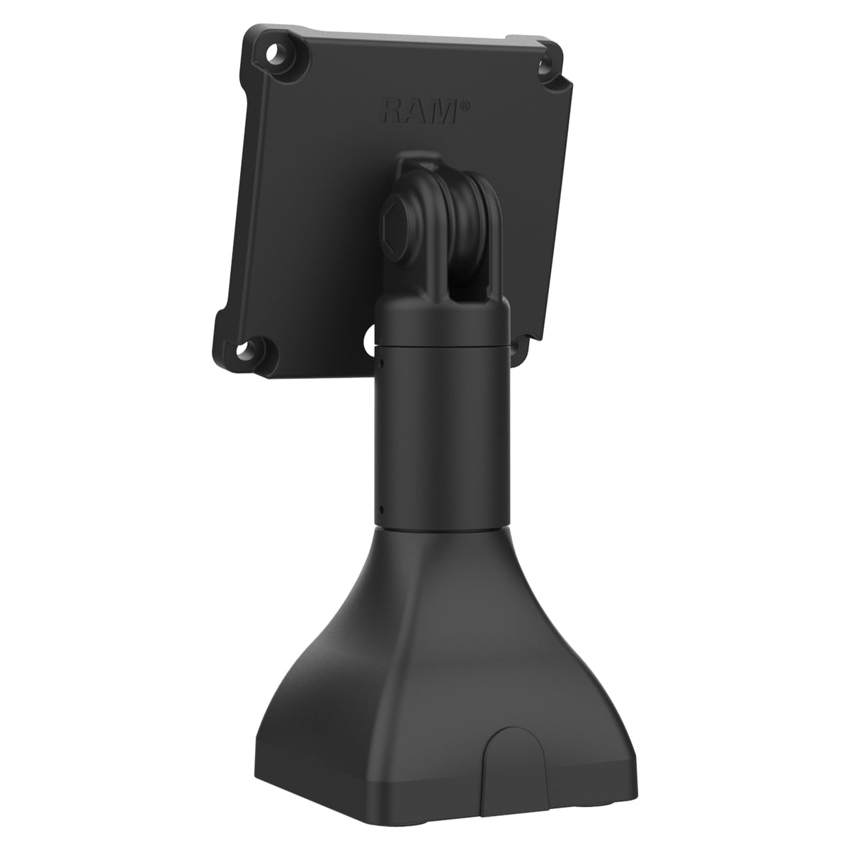 RAM® 7" Pedestal Mount with 100mm VESA & Cable Routing (RAP-D11H-7-V100)