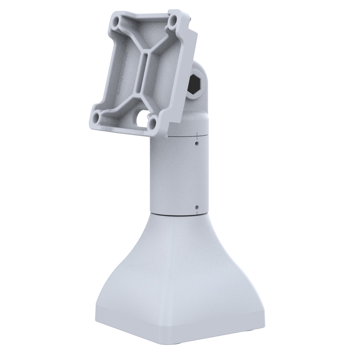 RAM® 7" Pedestal Mount with 75mm VESA & Cable Routing - Gray (RAP-D11H-7-V75-GRY)