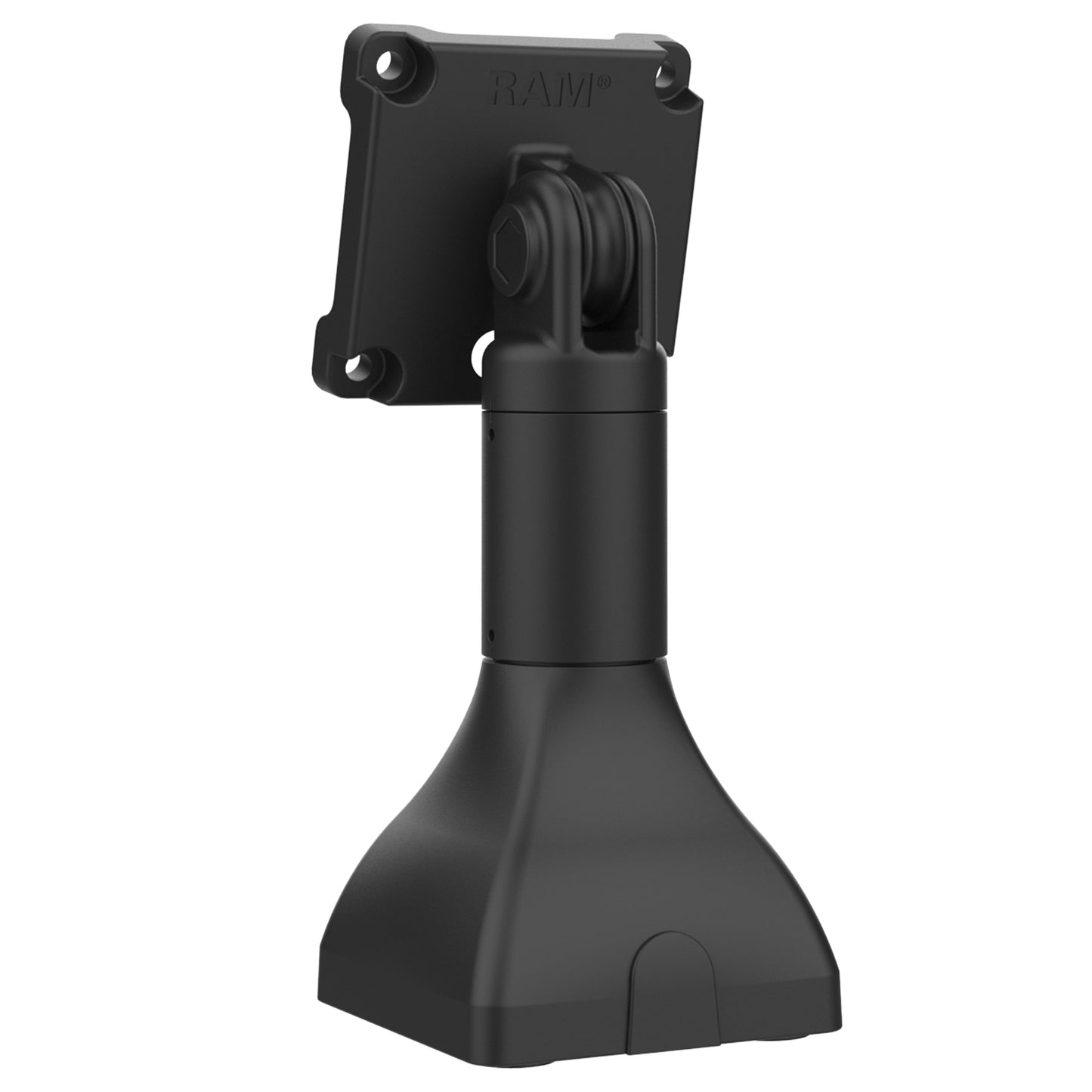 RAM® 7" Pedestal Mount with 75mm VESA & Cable Routing (RAP-D11H-7-V75)