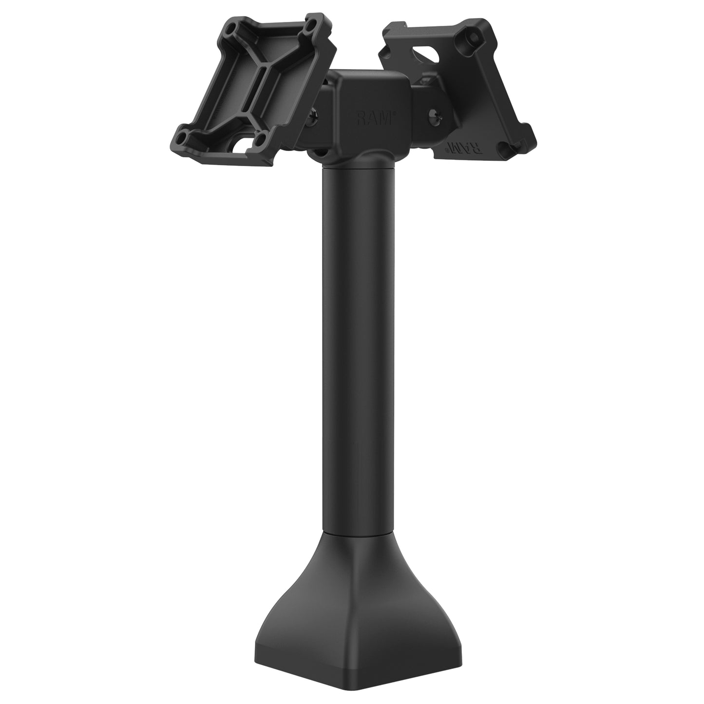 RAM® 14" Pedestal Mount with Dual 75mm VESA Adapters (RAP-D11H2-14-V75)
