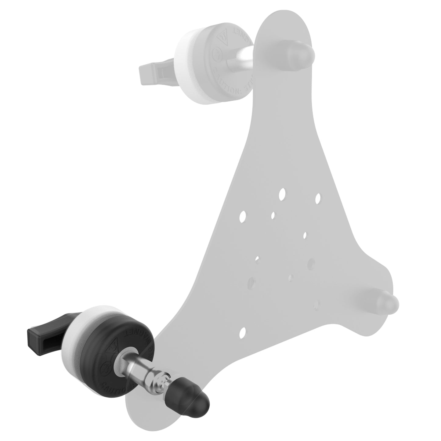 RAM® Tough-Mag™ 48mm Pivoting Magnets for 3 & 4-Point Mounting Base (RAP-MAG48-PIV1U)