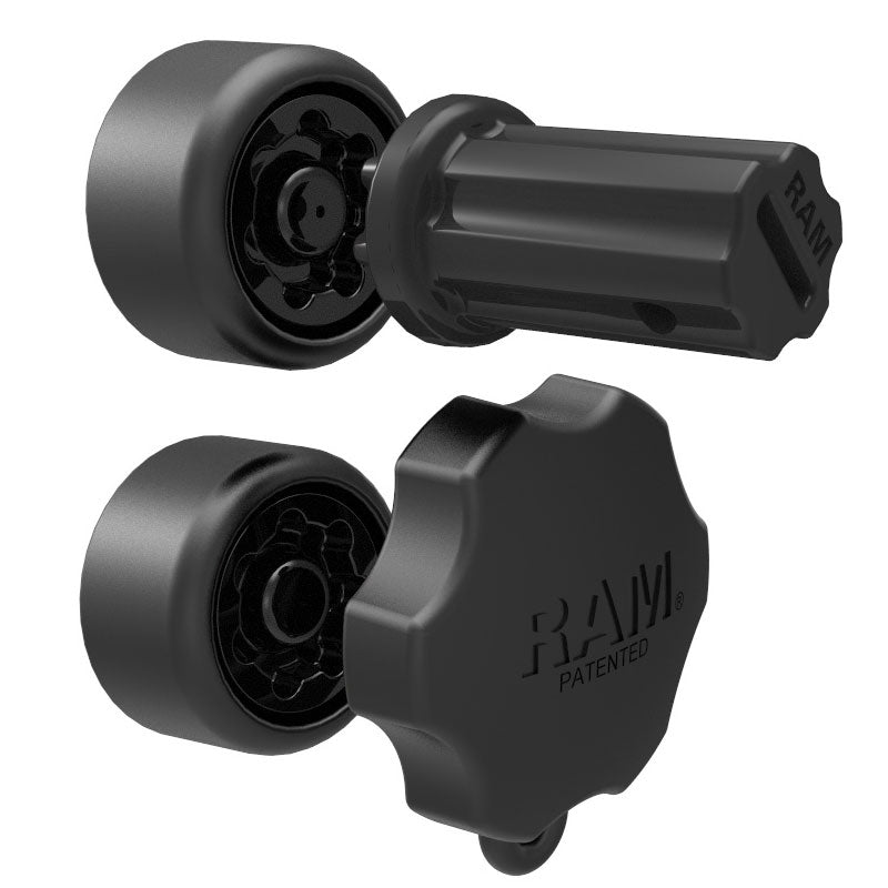 RAM® Pin-Lock™ Security Kit for B Size Socket Arms and Gimbal Brackets (RAP-S-KNOB3-GU)