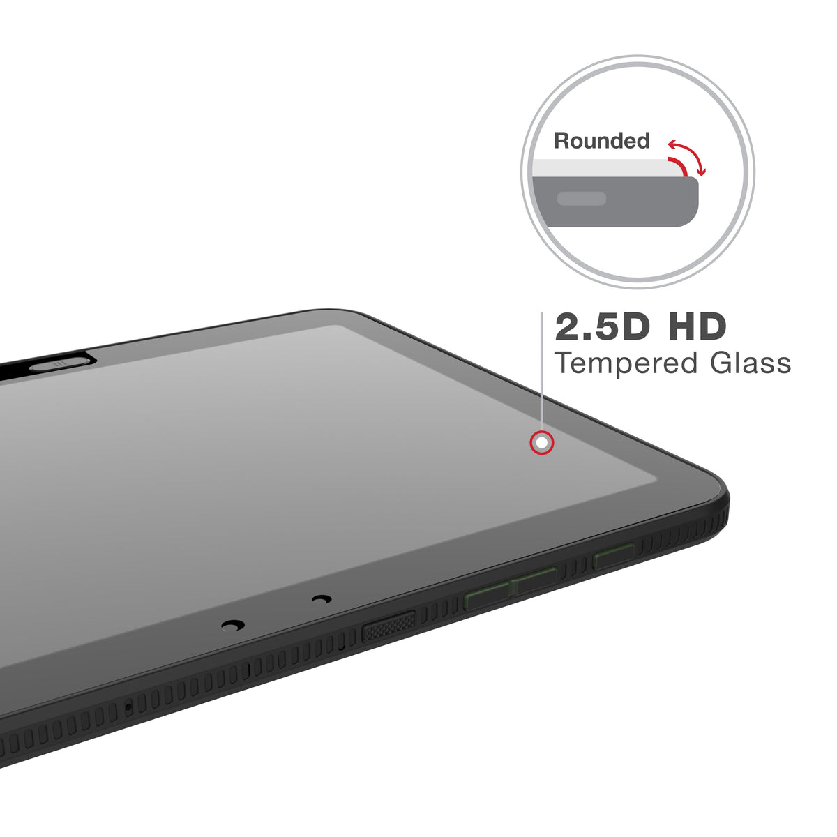 RAM® Screen Protector for Samsung Tab Active5 Pro & 4 Pro (RAP-SKIN-SP-10)