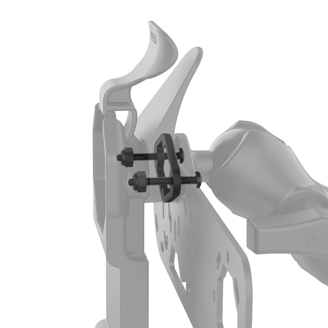 RAM® Diamond Spacer with 2-Hole AMPS Pattern and Mounting Hardware (RAP-SPACER-238-NISU)