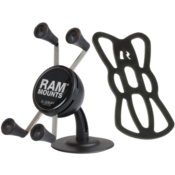 RAM Lil Buddy™ Adhesive Mount with X-Grip® Universal Cradle (RAP-SB-180-UN7U)