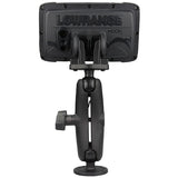 RAM Double Ball Mount for Lowrance Hook & Reveal Series (RAM-101-LO12)