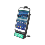 GDS® Powered Phone Dock with Drill-Down Double Ball Mount (RAM-B-138-GDS-DOCK-V1U)