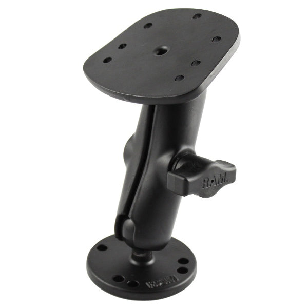 RAM Humminbird/Eagle/Lowrance Flat Surface Marine Mount (RAM-B-107-1U)