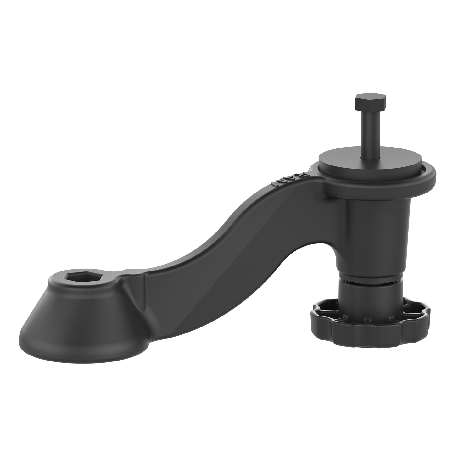 RAM® 6" Curved Extension Swing Arm for Horizontal/Vertical Mounts (RAM-109-1AU)