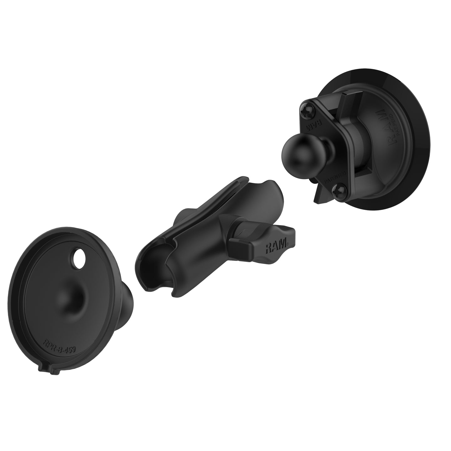 RAM® Twist-Lock™ Suction Cup Mount for Apple 15W MagSafe (RAM-B-166-AP-MAGU)