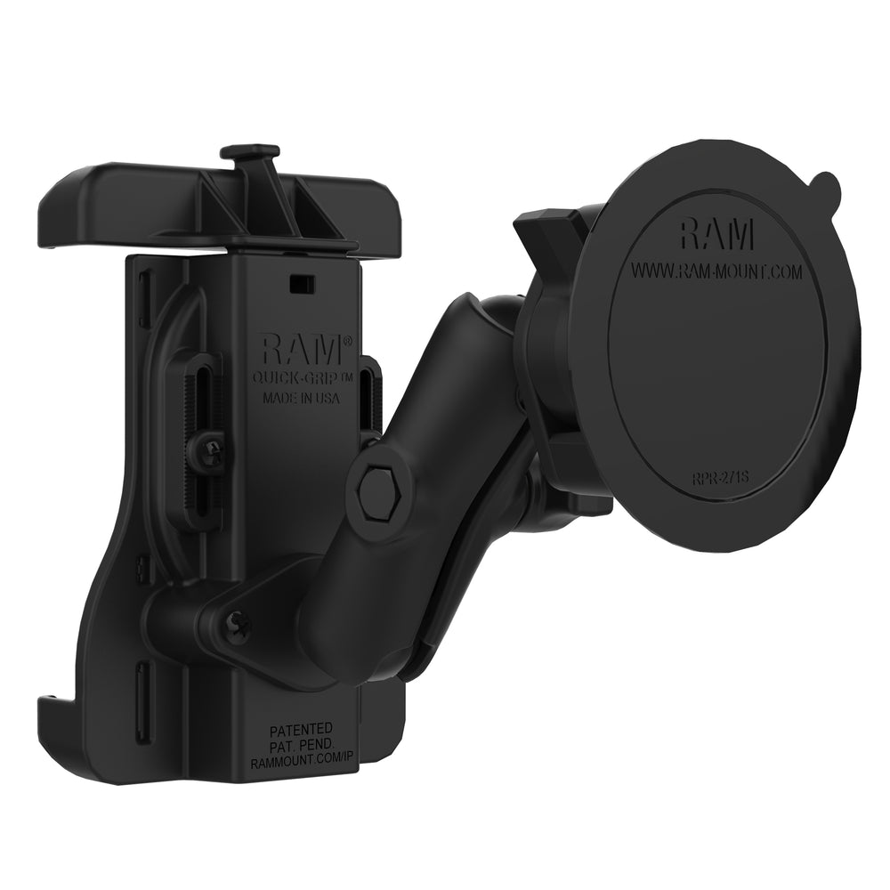 RAM® Quick-Grip™ Suction Cup Mount for iPhone 12 Series + MagSafe (RAM-B-166-UN15WU)