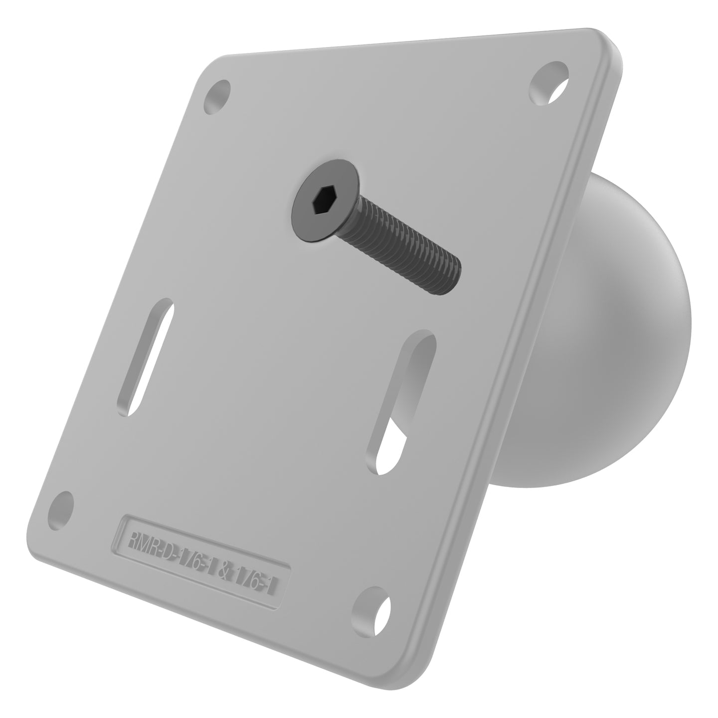 RAM® 75x75mm VESA Plate with Ball and Steel Reinforced Post (RAM-D-2461U-IN1)