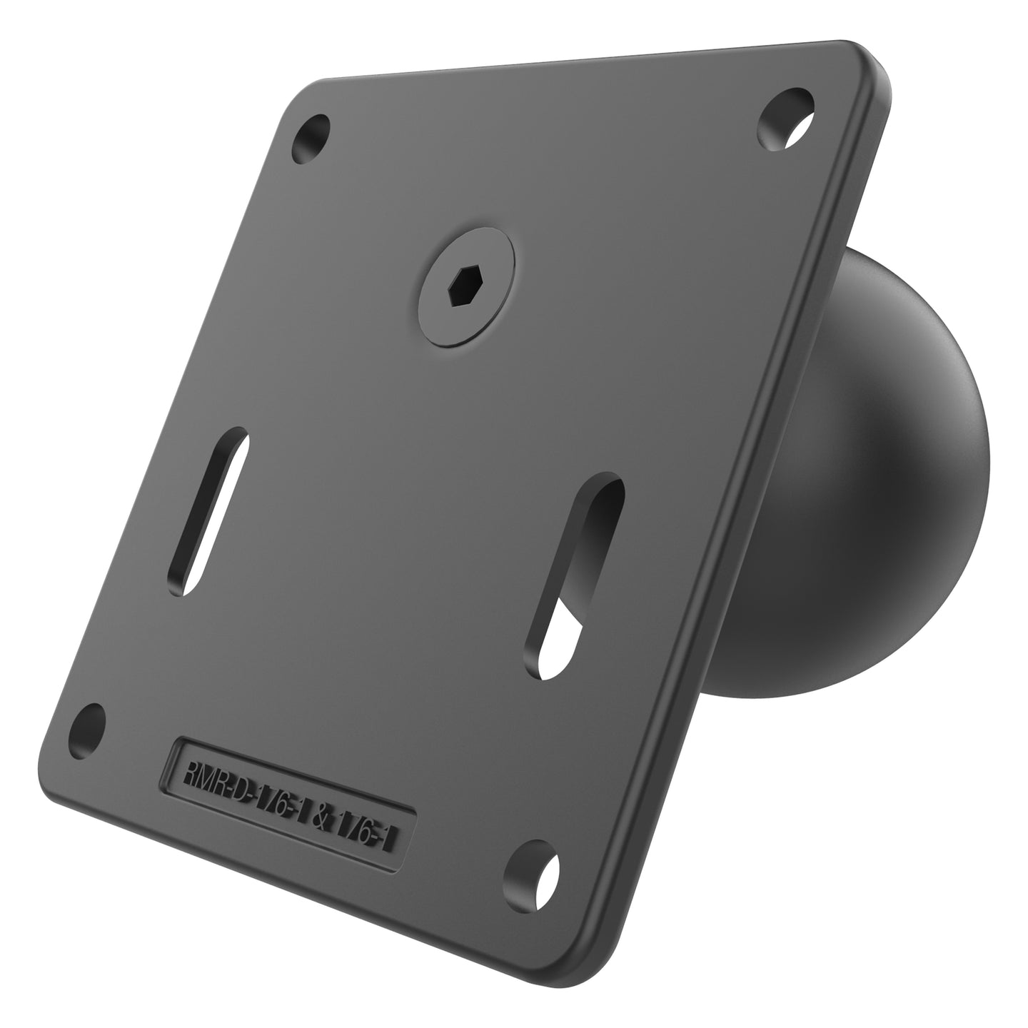 RAM® 75x75mm VESA Plate with Ball and Steel Reinforced Post (RAM-D-2461U-IN1)