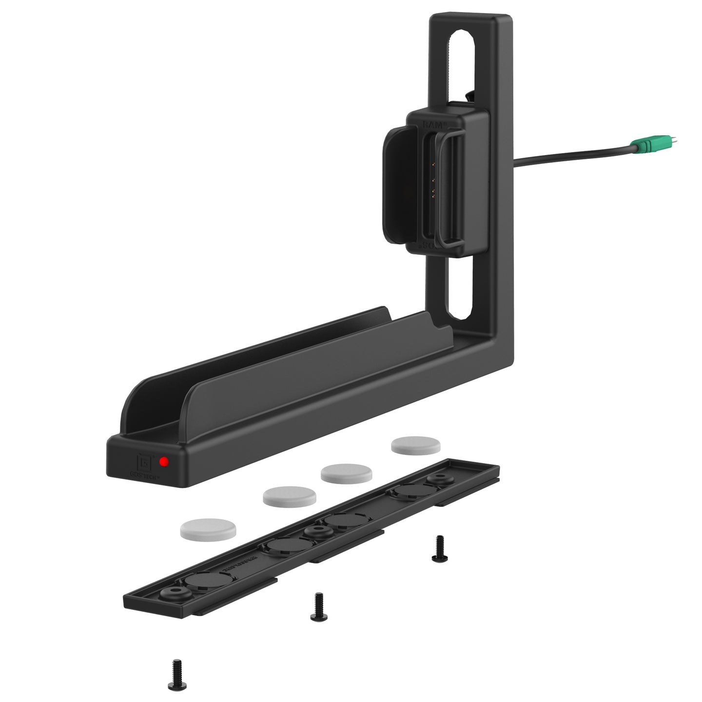 GDS® Slide Dock™ with Power Delivery & Magnetic Base (RAM-GDS-DOCK-G7M-8-NGU)
