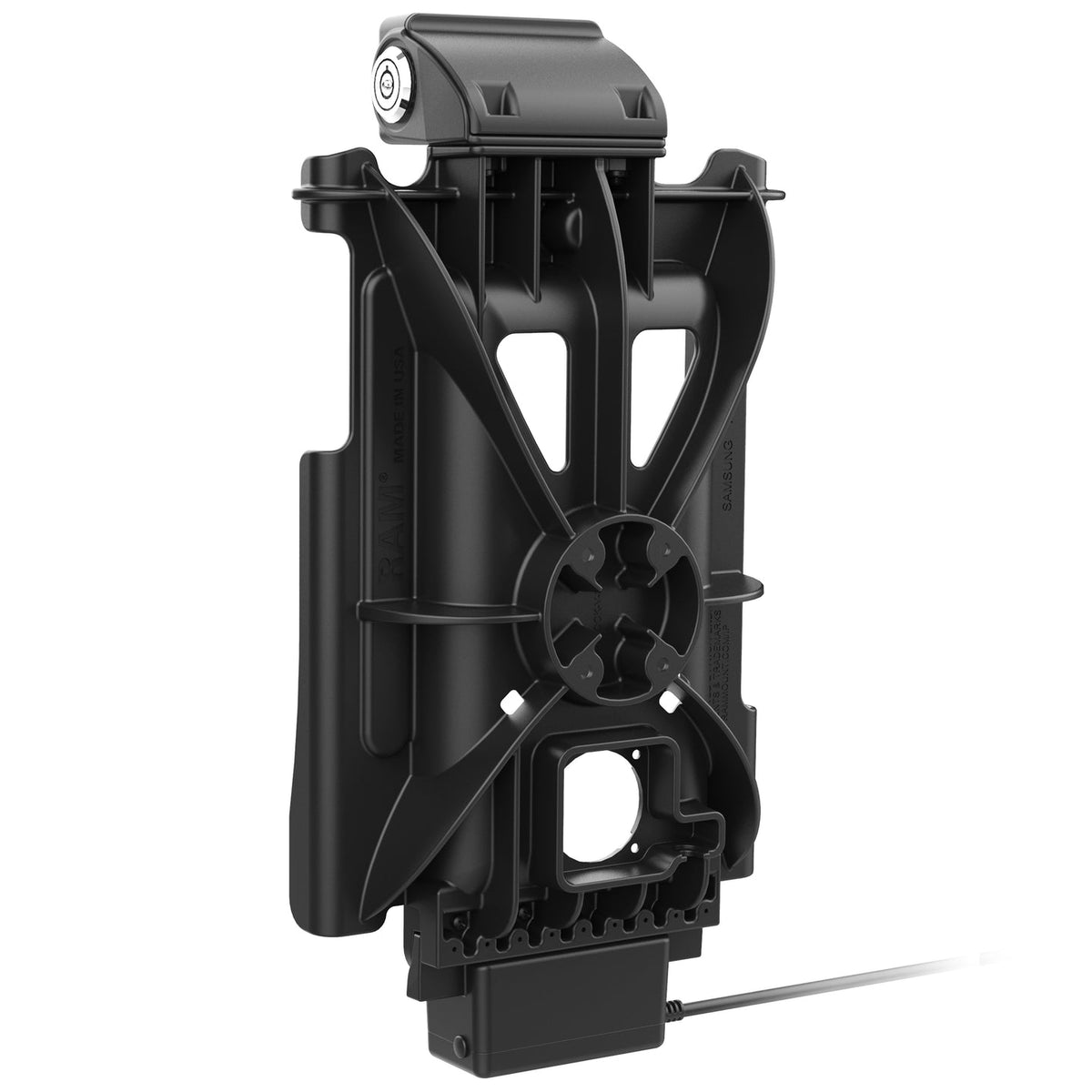 Locking GDS® Tough-Dock™ for Samsung Tab S7, S9, S9 FE/S10 FE & S10 Lite (RAM-GDS-DOCKL-SAM76CPU)