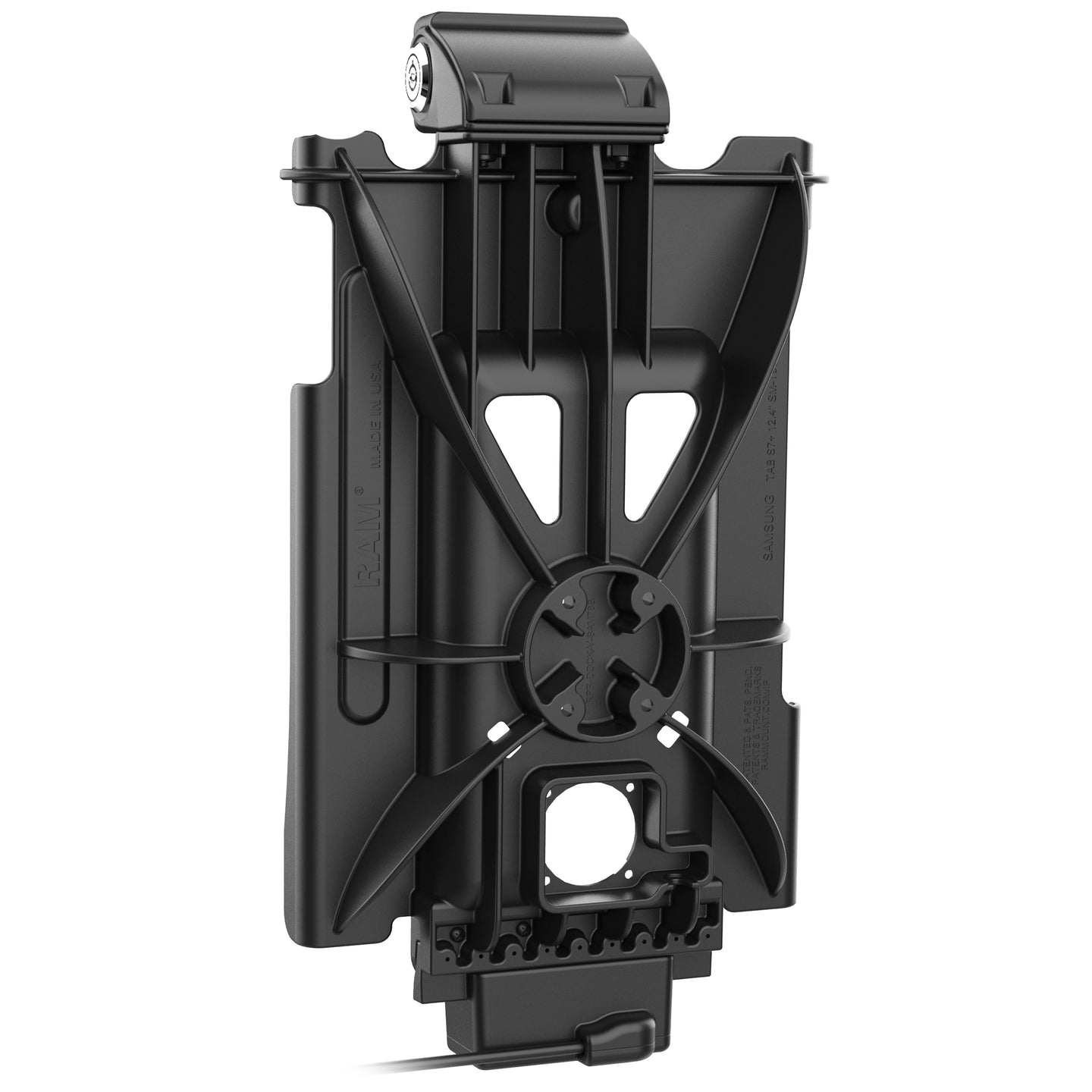 Locking GDS® Tough-Dock™ with USB-C 3.1 for Tab S10+, S9+, S8+ & More (RAM-GDS-DOCKL-SAM78CU)