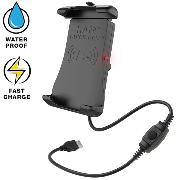 RAM® Quick-Grip™ Waterproof Wireless Charging Holder (RAM-HOL-UN14WB)