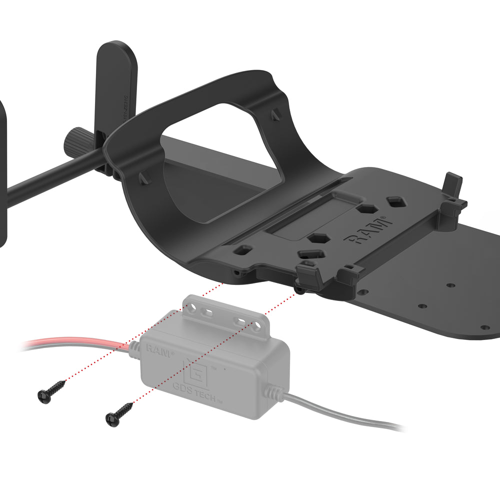 RAM® Printer Mount with Paper Feed for Zebra ZQ630 Series (RAM-PM1-ZE31U)