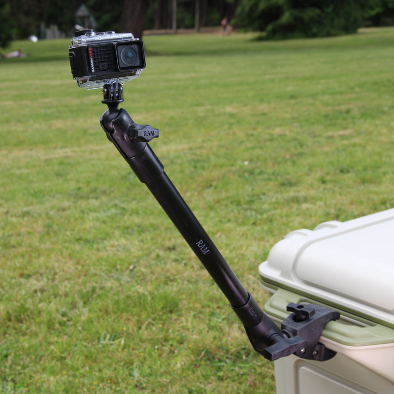RAM® Tough-Pole™ 22" Action Camera Mount with Medium RAM® Tough-Claw™ (RAP-404-PP12-GOP1U)